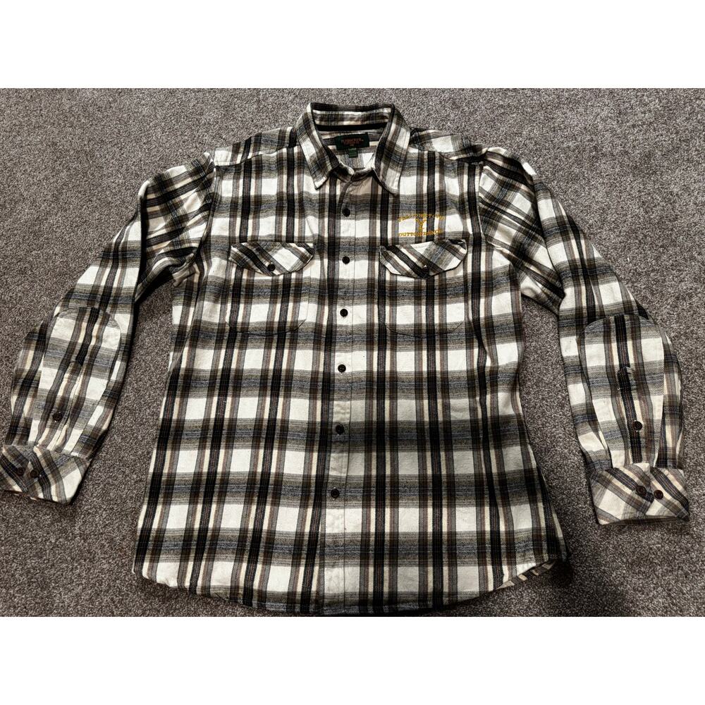 Flyshacker Yellowstone Dutton Ranch Mens XL Button Down